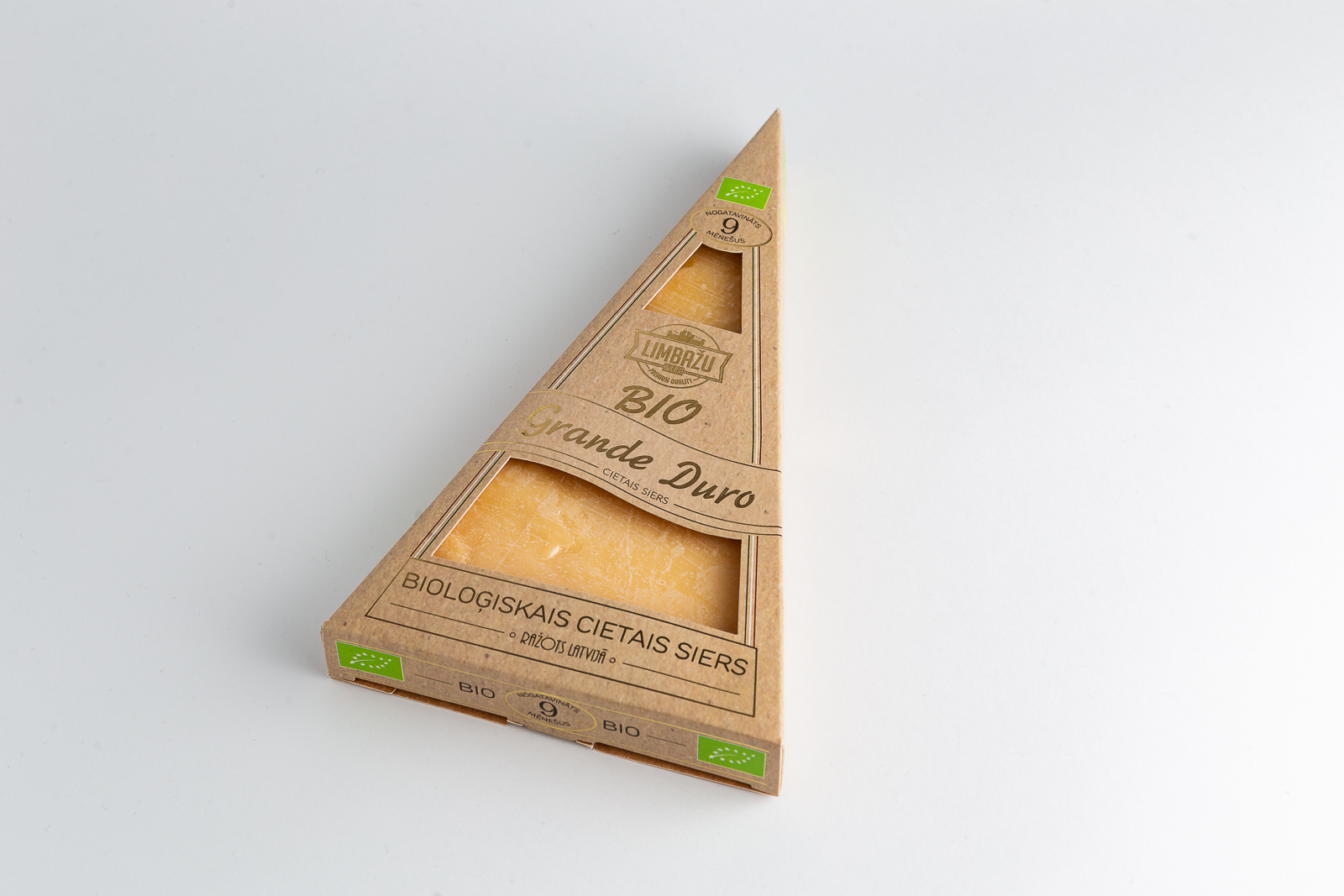 Cietais siers Limbažu Grande duro Bio 180g
