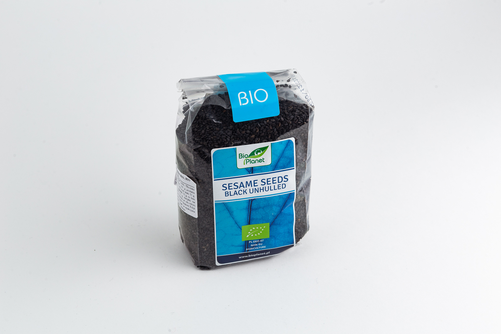 BIO Melnās sezama sēklas nelobītas 250 g